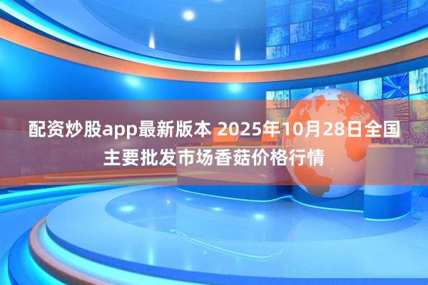 配资炒股app最新版本 2025年10月28日全国主要批发市场香菇价格行情