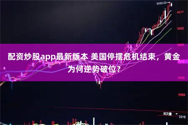 配资炒股app最新版本 美国停摆危机结束，黄金为何逆势破位？